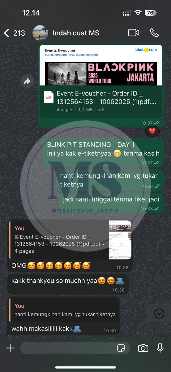 Magicshop INA GO | Personal WH Jastip Trf Won tweet media