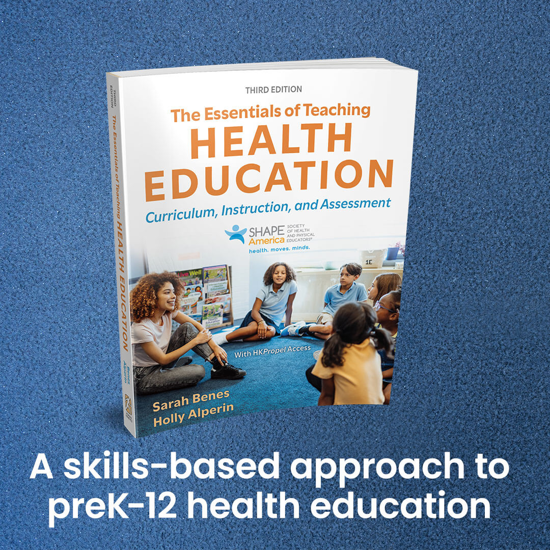 HumanKineticsEU's tweet image. The Essentials of Teaching Health Education 3E, offers evidence-informed strategies as it guides health educators through the critical process of supplying students with the know-how they need for lifelong health and well-being.

➡️ bit.ly/3HNcbyF

#Health #Education