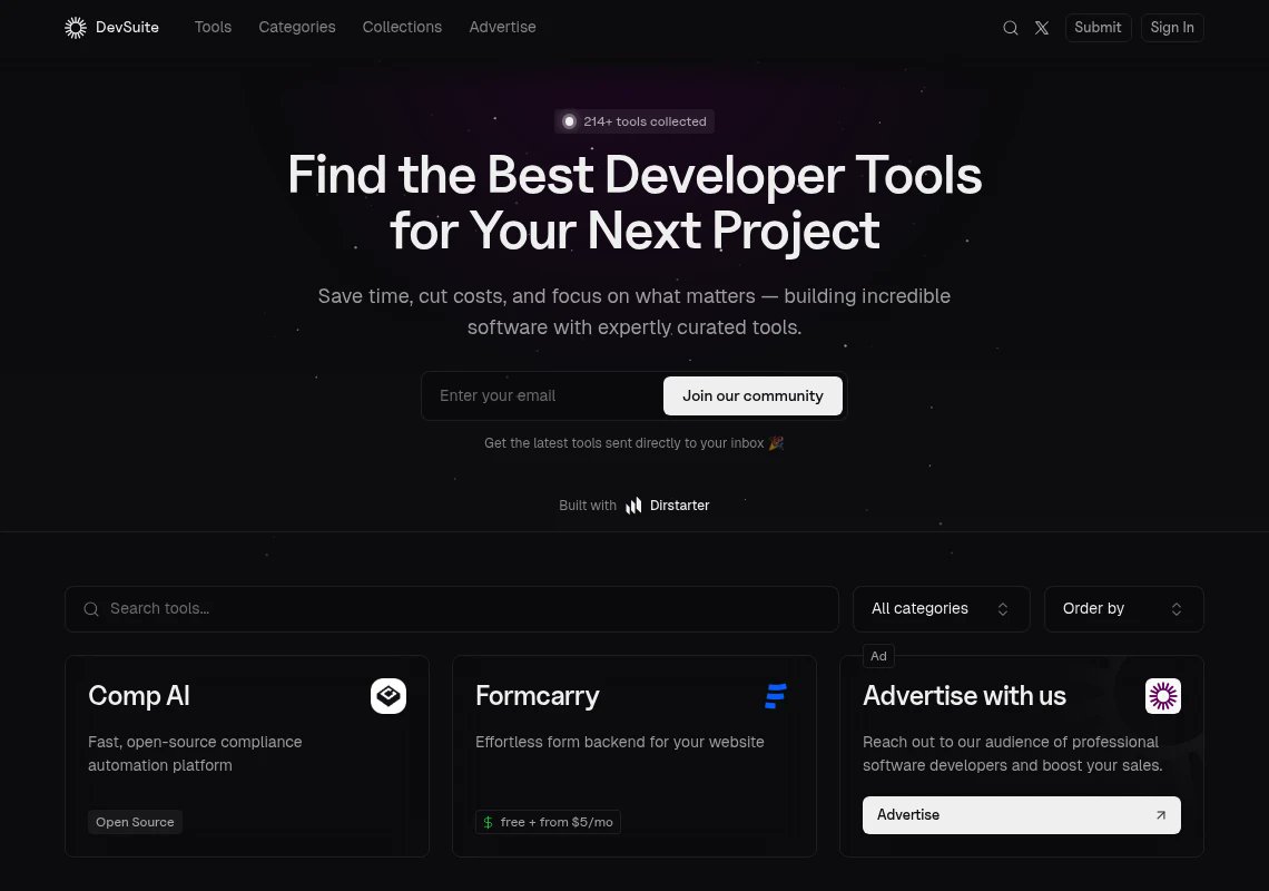 piotrkulpinski's tweet image. Updated @devsuiteco to use my new directory boilerplate just as the rest of the websites.

What&apos;s great with having a unified &quot;base&quot; is that I can easily update all of my directories just by pulling from upstream. Makes the maintenance so much easier 🫡