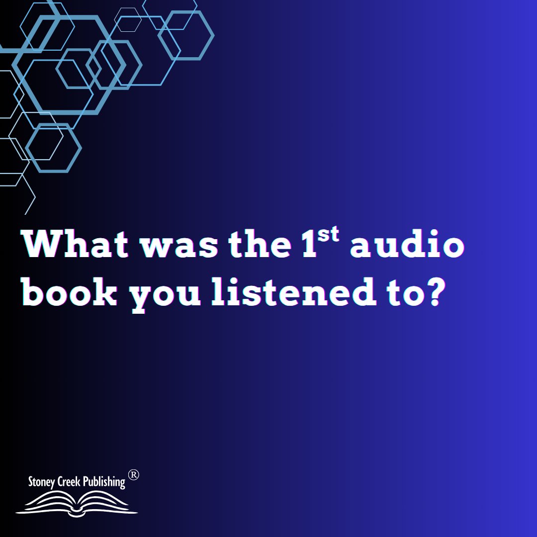👂 What was the 1st audio book you listened to?
 #StoneyCreekPublishing #stoneycreekpublishing #reader #readers #readersofig #readersgonnaread #readerscommunity
