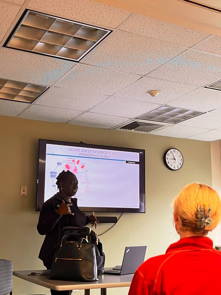 Ayesha Butt, MD (@ayeshabuttmd) on Twitter photo Super high yield lecture on sickle cell acute pain crises for IM residents, by THE Dr Jennifer Afranie-Sakyi 🙌🙌
<a href="/YaleHemOnc/">Yale Hematology Oncology Fellows</a> Super high yield lecture on sickle cell acute pain crises for IM residents, by THE Dr Jennifer Afranie-Sakyi 🙌🙌
<a href="/YaleHemOnc/">Yale Hematology Oncology Fellows</a>