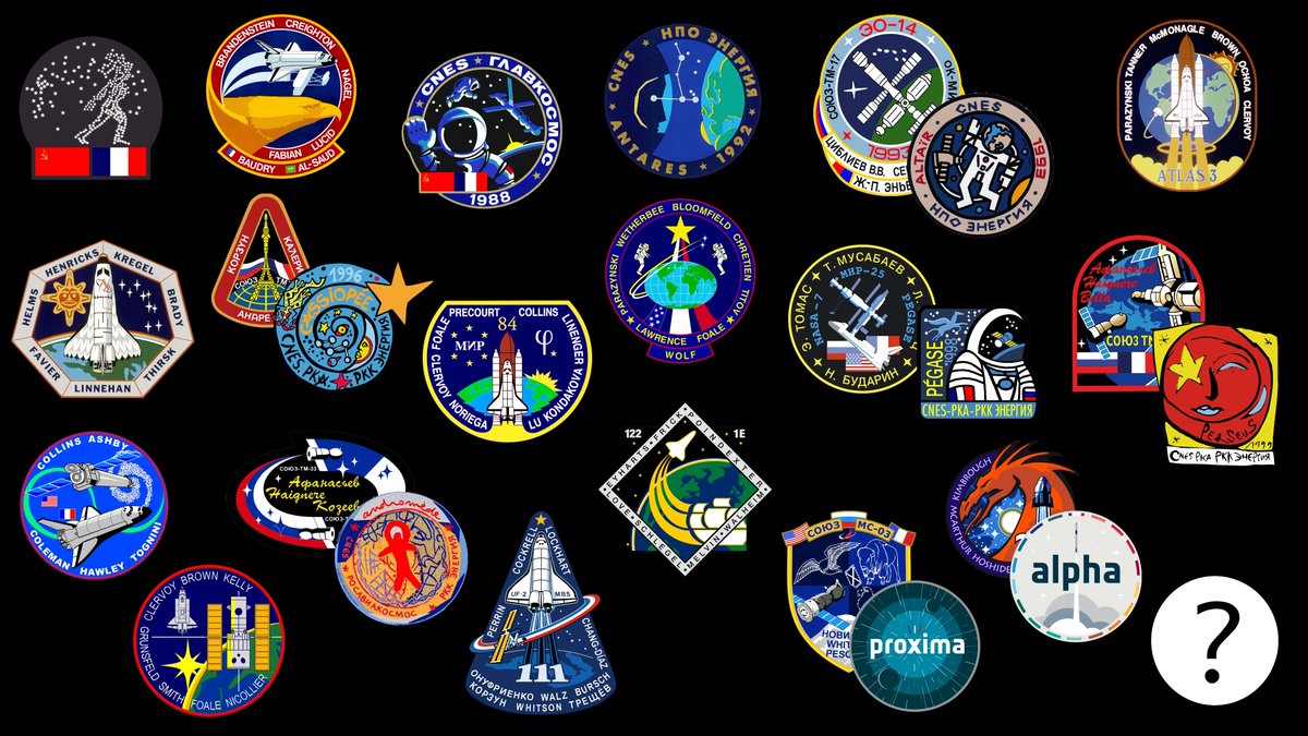 🤩 Feeling deeply honored and inspired at the idea that one day, there will be another mission patch among those of the French 🇫🇷 astronauts who’ve flown to space… and feeling amazed that it will be the one I will carry to represent France and Europe in space 🧑‍🚀!

🤩 Honorée et