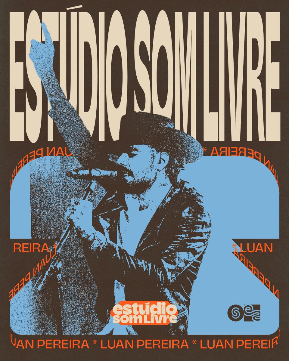 Luan Pereira já bateu o ponto e está confirmado na estreia do #EstúdioSomLivre. A partir de 19 de junho, às 18h, no Youtube.