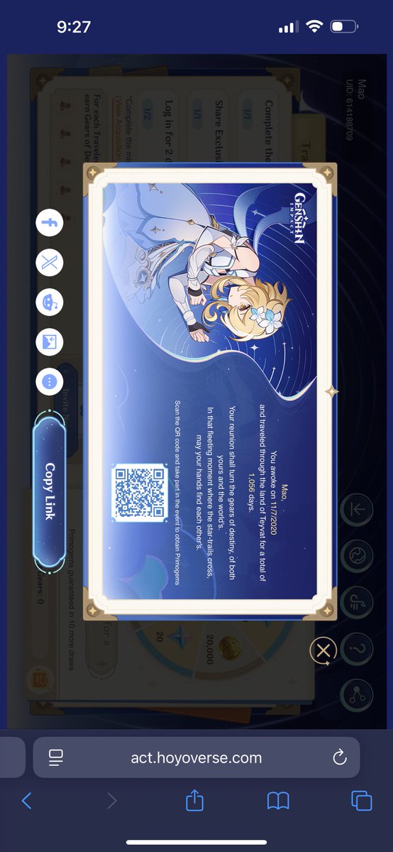 koychim's tweet photo. @zanipillled @GenshinUniverse GBF42VB1UN https://t.co/StD0reBTuv