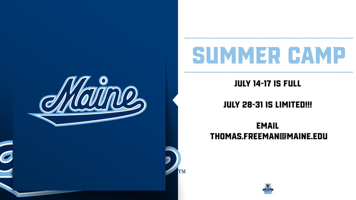Summer camp is filling up FAST!!

Our first session is FULL and there is less than 40 spots available for our second session, so make sure to sign up TODAY at the link below 👇

Sign up: tinyurl.com/27tog5n8

#blackbearnation