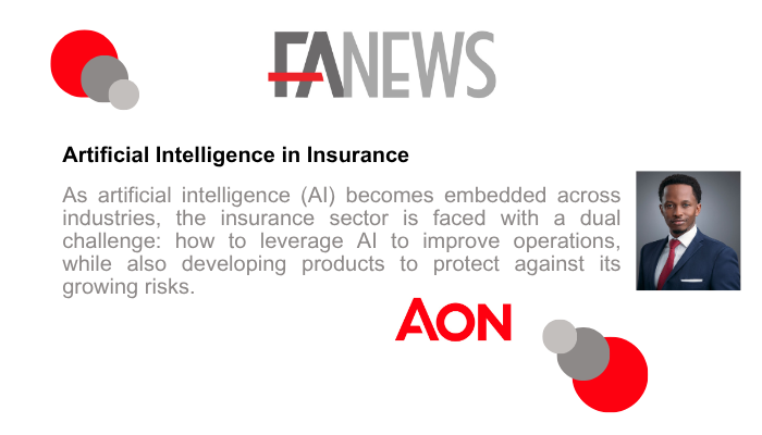 Artificial Intelligence in Insurance tinyurl.com/2d4k59wk

<a href="/Aon_SouthAfrica/">Aon South Africa</a>