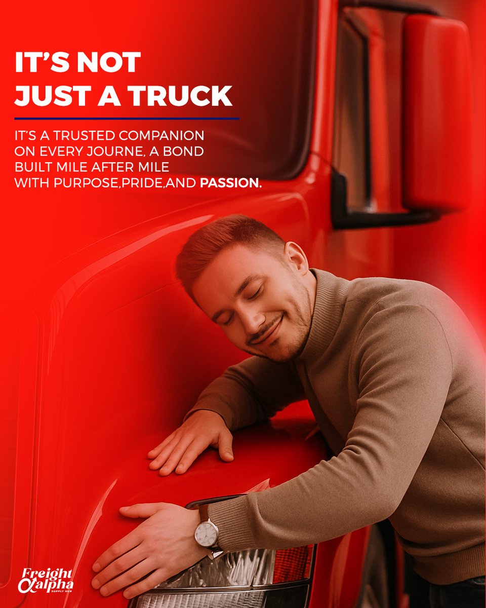 freightalpha's tweet image. Every truck tells a story of purpose, pride, and passion. At Freight Alpha, our fleet carries more than cargo it carries commitment.

:
Visit our website: freightalpha.in
Email us at: info@freightalpha.in
:
#FreightAlpha #PurposeInMotion #DrivenWithPride #MilesOfTrust