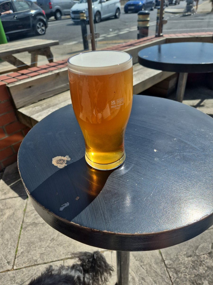 It's defo too nice to be indoors.