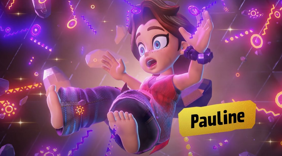 JVCom's tweet image. 🍌 Donkey Kong Bananza, nouvelles infos :

- se déroule dans un monde souterrain
- DK fait équipe avec Pauline, une chanteuse de talent
- jouez en coop : incarnez Donkey Kong et Pauline
- les doyens de la planète possèdent des pouvoirs de Bananza ancestraux 
- Pauline peut…