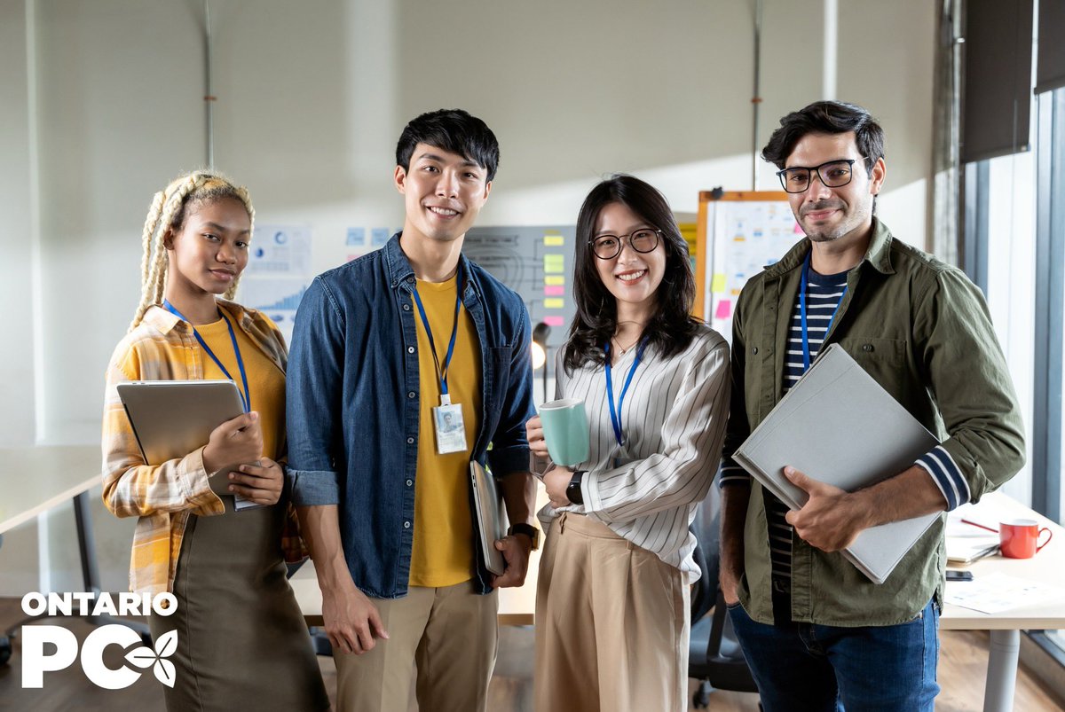 The Ontario PC government is launching My Career Journey — a powerful tool to help students, newcomers &amp; job seekers find good-paying, in-demand careers.
📍Explore training &amp; jobs near you
📈Plan your career path
🛠️Boost Ontario’s skilled workforce

ontariopc.ca/ontario-pcs-la…