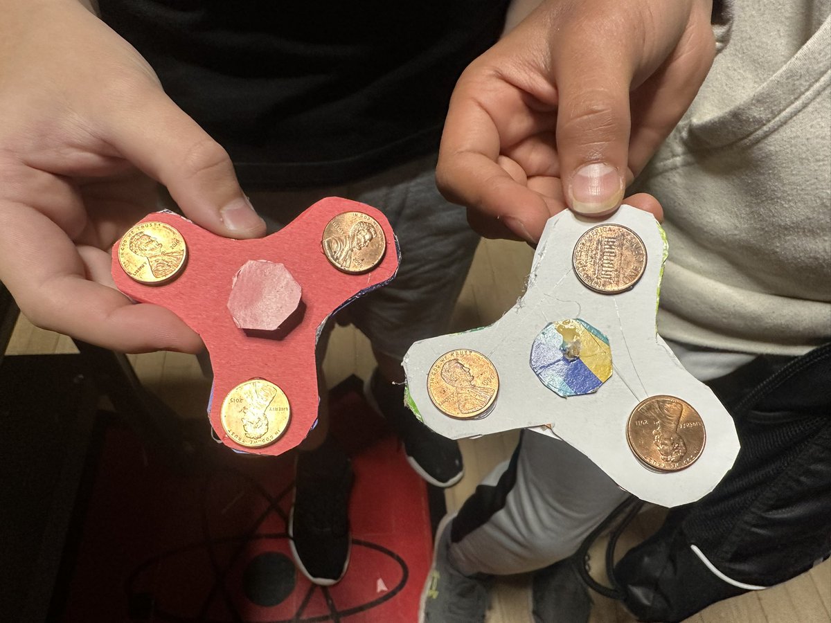Another fun PBL task to finish out the year! I&amp;D7 Ss read an <a href="/Newsela/">Newsela</a> article about fidgets, then created holiday themed toys  to use at parades 🙌 <a href="/SuptMOTSD/">Sumit Bangia</a> <a href="/mtolivemiddle/">Mt. Olive Middle School</a> <a href="/MrsWilke76/">Agatha Wilke</a> <a href="/MountOliveTSD/">Mount Olive Township School District</a>