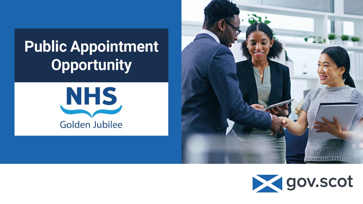 Public Appointments (@scotpublicappts) on Twitter photo NHS Golden Jubilee seeks a new Board Member to support its strategic leadership.
This is a valuable opportunity for those dedicated to public service and NHS values.
Apply now: ow.ly/NP7w50W2uFY
<a href="/JubileeHospital/">NHS Golden Jubilee</a> NHS Golden Jubilee seeks a new Board Member to support its strategic leadership.
This is a valuable opportunity for those dedicated to public service and NHS values.
Apply now: ow.ly/NP7w50W2uFY
<a href="/JubileeHospital/">NHS Golden Jubilee</a>