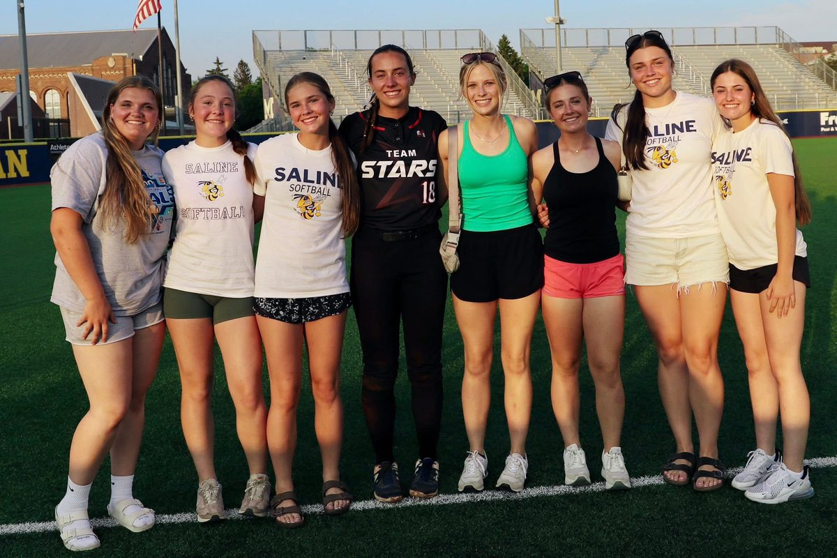 Saline Softball (@saline_softball) on Twitter photo Congratulations to <a href="/sydhastings_18/">Sydney Hastings #18</a> who represented Saline in the <a href="/statechampsmich/">STATE CHAMPS! Michigan</a> All Star game on Monday! Congratulations to <a href="/sydhastings_18/">Sydney Hastings #18</a> who represented Saline in the <a href="/statechampsmich/">STATE CHAMPS! Michigan</a> All Star game on Monday!