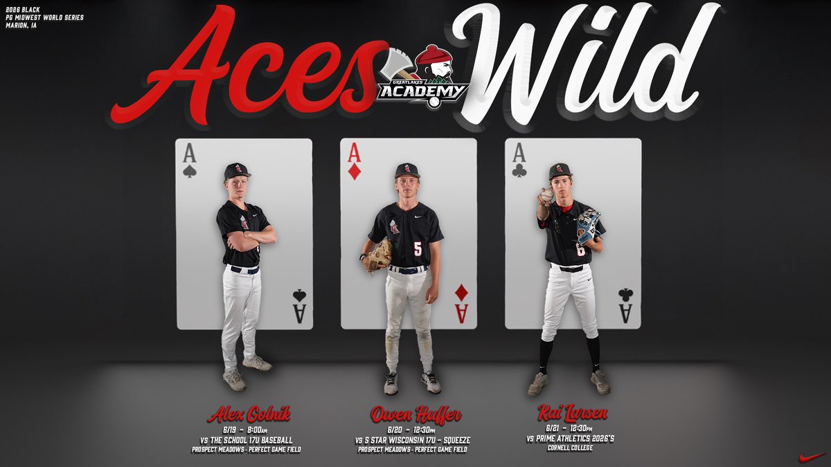 And for ‘26 Black as they kick of the PG Midwest World Series in Iowa 

#GreatLakesBaseball #ACutAbove🪓 #Uncommitted
