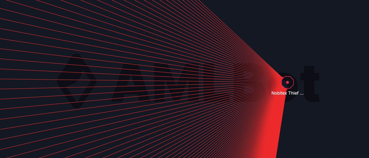JUST IN: 🇮🇷 Iranian crypto exchange Nobitex hacked for $48m.

Funds were sent to the following <a href="/trondao/">TRON DAO</a> wallet:
tronscan.org/#/address/TKFu…

Hackers realized 5512 transactions in just a few hours. Most of the transactions are small transactions of 100 - 150 USDT.

#AMLBot
