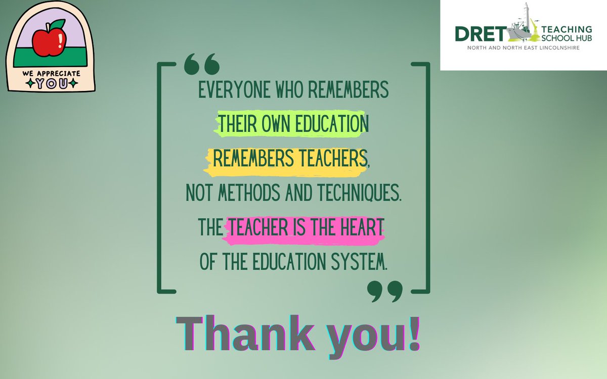 Happy #ThankATeacherDay
Today we're celebrating the incredible dedication, passion and impact of all the amazing teachers and leaders. Thank you for inspiring, guiding, and believing in your students. You truly make a big difference.