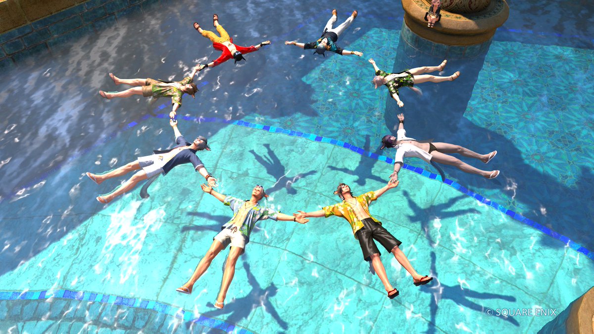 Catboy pool circle!