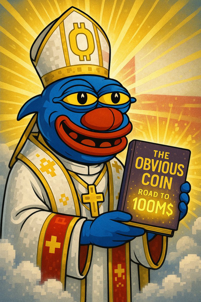 In the beginning, there was confusion… then Flaco revealed the Holy Scriptures: The Obvious Coin – Road to 100M$. 

Believe, degen. Salvation is #OBVIOUS.