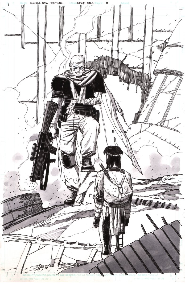 Marvel Now! Point one - One shot p. 8 by <a href="/ghwalta/">GABRIEL H. WALTA</a>  ... SOLD!  

Looking for original art from top comic artists? Check out thegreenroomcomicart.com/shop!  

Ps. If you don’t see what you’re after, drop us a message—we’ve got more gems not listed yet 💥