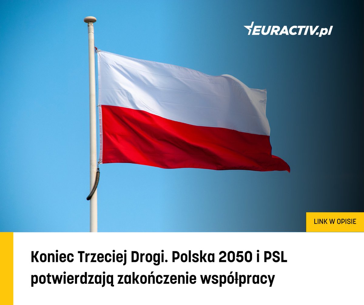 „Zrobiliśmy razem dużo dobrego, ale każda droga ma swój koniec” – komentuje Szymon #Hołownia.

🟡Więcej: euractiv.pl/section/demokr…
