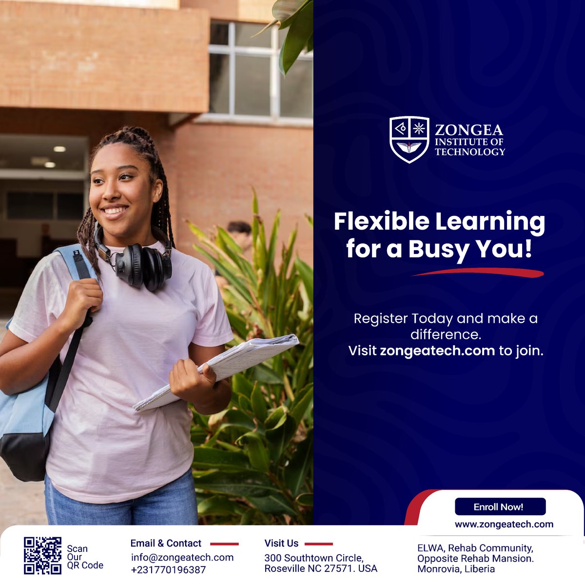 ZongeaTech's tweet photo. Empowering Future Innovators! 
At Zongea Institute of Technology, we don’t just teach we transform. Through cutting edge training and immersive learning experiences, we equip tomorrow's leaders with the skills they need to thrive in a rapidly evolving tech the world. https://t.co/ptpJRK8xTN