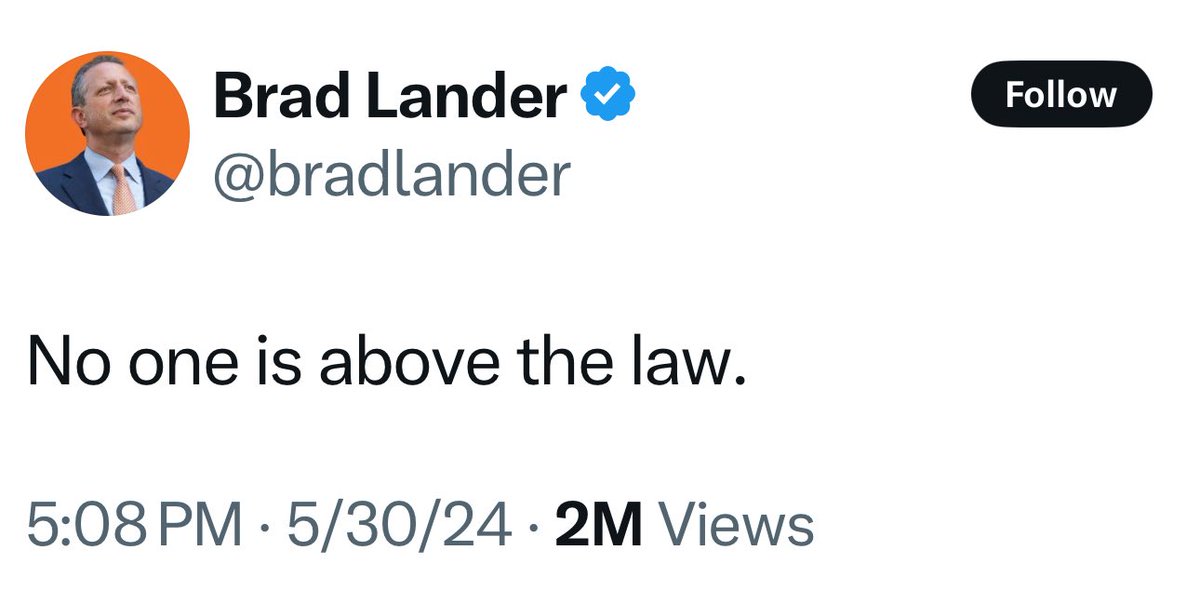 22Lamb22's tweet image. Brad Lander posts that don’t age well.