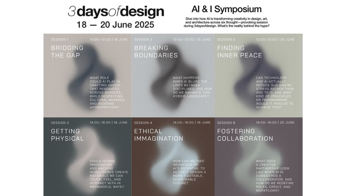 Who owns content co-created with AI tools?

What's the rule of thumb for copyrightability of AI-equipped content?

Join me at AI &amp; I Symposium tomorrow, "Ethical Imagination" panel tomorrow in Copenhagen

Register here:
3daysofdesign.dk/symposium

#3DaysOfDesign #copyright #design