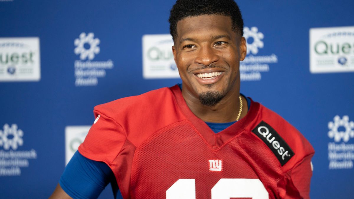 Jameis Winston offers humble, joyful take on unexpected role with New York Giants giantswire.usatoday.com/story/sports/n…