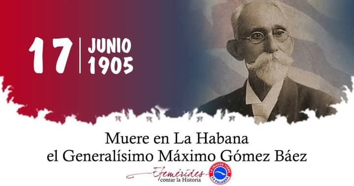 Yuniasky Crespo Baquero. (@byuniaky) on Twitter photo A 120 años de la muerte del Generalísimo, lo recordamos , nos legó su vocación internacionalista y el cumplimiento del deber.
#CubaViveEnSuHistoría
<a href="/DiazCanelB/">Miguel Díaz-Canel Bermúdez</a> <a href="/DrRobertoMOjeda/">Dr. Roberto Morales Ojeda</a>
<a href="/PartidoPCC/">Partido Comunista de Cuba</a> A 120 años de la muerte del Generalísimo, lo recordamos , nos legó su vocación internacionalista y el cumplimiento del deber.
#CubaViveEnSuHistoría
<a href="/DiazCanelB/">Miguel Díaz-Canel Bermúdez</a> <a href="/DrRobertoMOjeda/">Dr. Roberto Morales Ojeda</a>
<a href="/PartidoPCC/">Partido Comunista de Cuba</a>