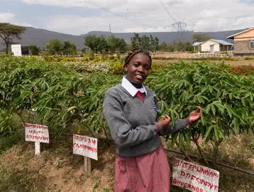 "Education is the best weapon for peace. Let’s arm our youth with it. #AmaniNaHaki254"