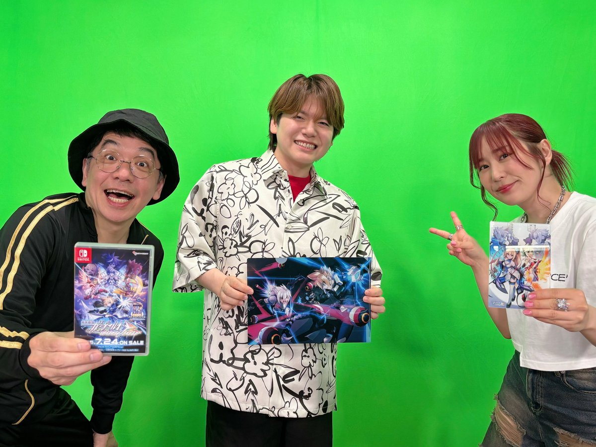 インテンション【公式】 (@intention_staff) on Twitter photo ガンヴォルト情報局 第79回に #内田雄馬  が出演いたしました。
ご覧いただきました皆さま、有難うございました。
引き続き作品をお楽しみくださいませ!
#ガンヴォルト ガンヴォルト情報局 第79回に #内田雄馬  が出演いたしました。
ご覧いただきました皆さま、有難うございました。
引き続き作品をお楽しみくださいませ!
#ガンヴォルト