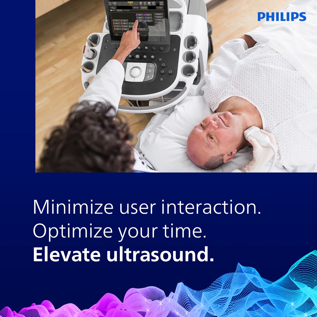 IngArnott's tweet photo. Less user interaction – more time with your patients. ​Intuitive automated workflows support you on a quicker path to first-time right diagnosis and planning.​

#ElevateUltrasound #AbdominalUltrasound #UltrasoundWorkflow #PhilipsUltrasound #RadiologyUltrasound https://t.co/7nbxAkMviF