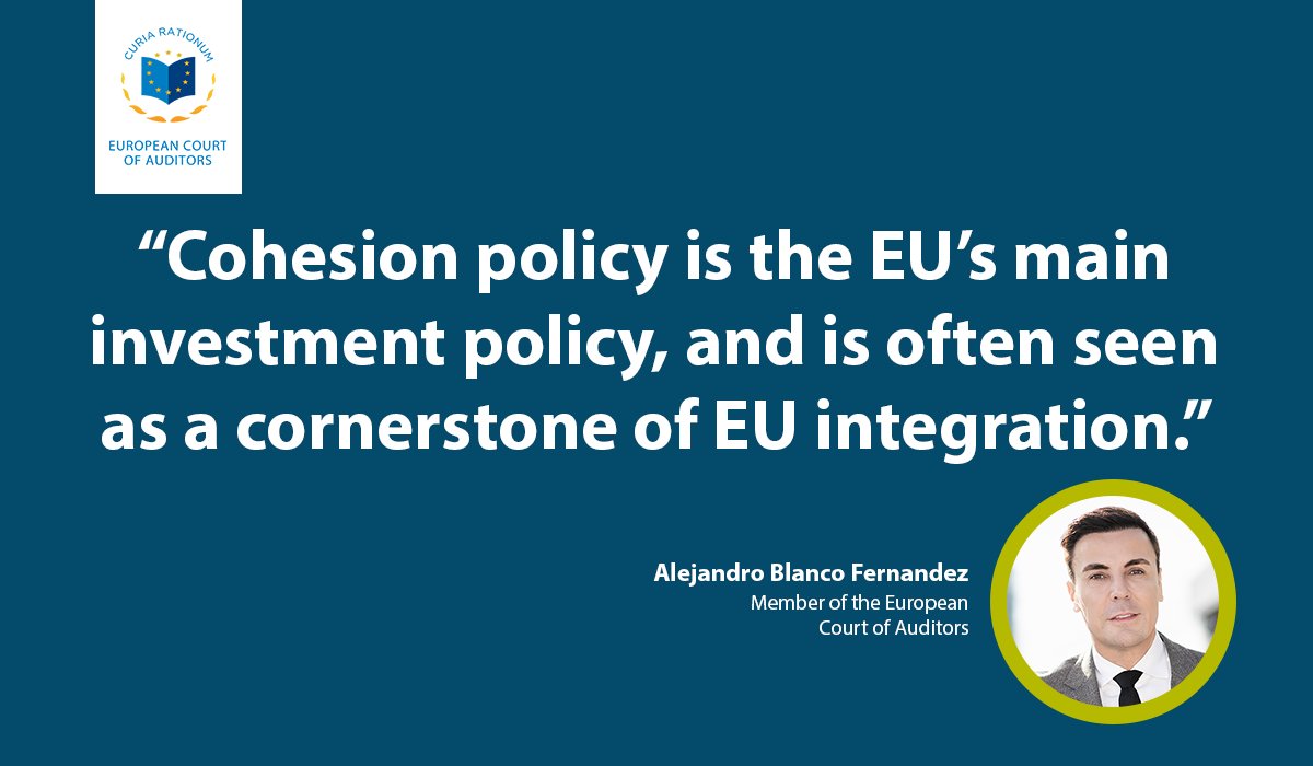 European Court of Auditors (@euauditors) on Twitter photo 🗨️ “#Cohesion policy is the EU’s main investment policy, and is often seen as a cornerstone of EU integration.”
- Alejandro Blanco Fernández, Member of the <a href="/EUauditors/">European Court of Auditors</a>
🔗 Read the review 👇
eca.europa.eu/en/publication…
#EUauditors #CohesionPolicy 🗨️ “#Cohesion policy is the EU’s main investment policy, and is often seen as a cornerstone of EU integration.”
- Alejandro Blanco Fernández, Member of the <a href="/EUauditors/">European Court of Auditors</a>
🔗 Read the review 👇
eca.europa.eu/en/publication…
#EUauditors #CohesionPolicy