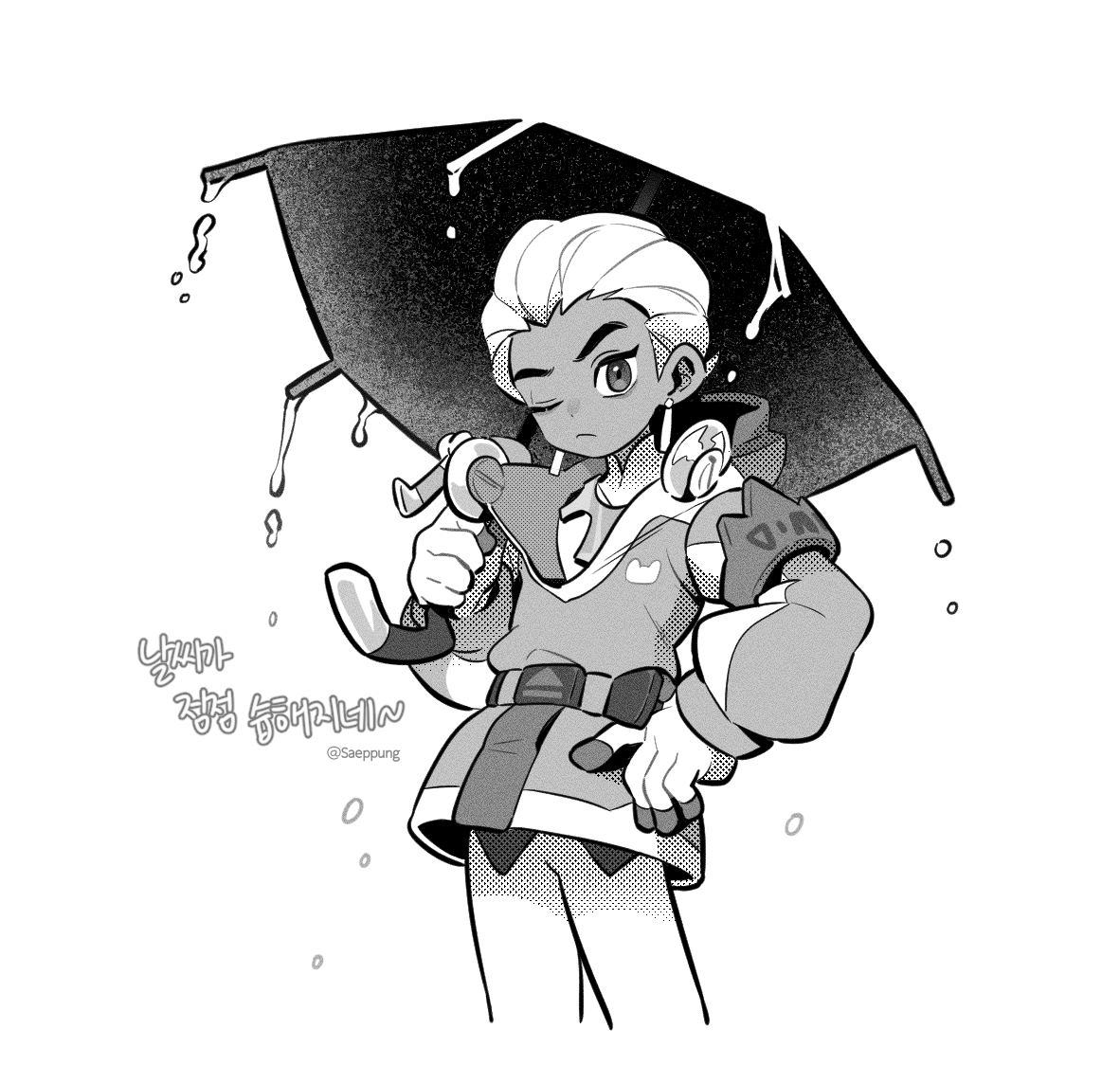 슬슬 장마기간이 다가오네요