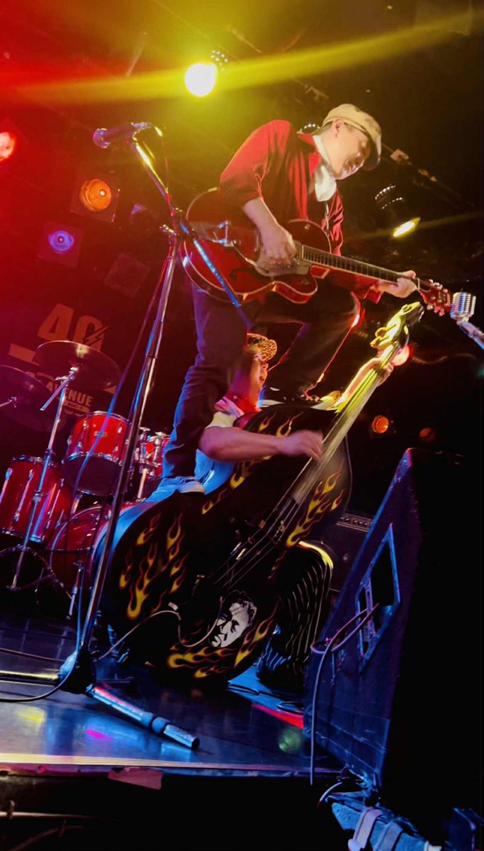 masaki_joe's tweet photo. Masaki Joe × たいっちゃん
2025年6月18日 横浜7th AVENUE

Photo MELVIS

#Rockabilly #ロカビリー #ライブ #MasakiJoe #たいっちゃん https://t.co/59xGGPR68i