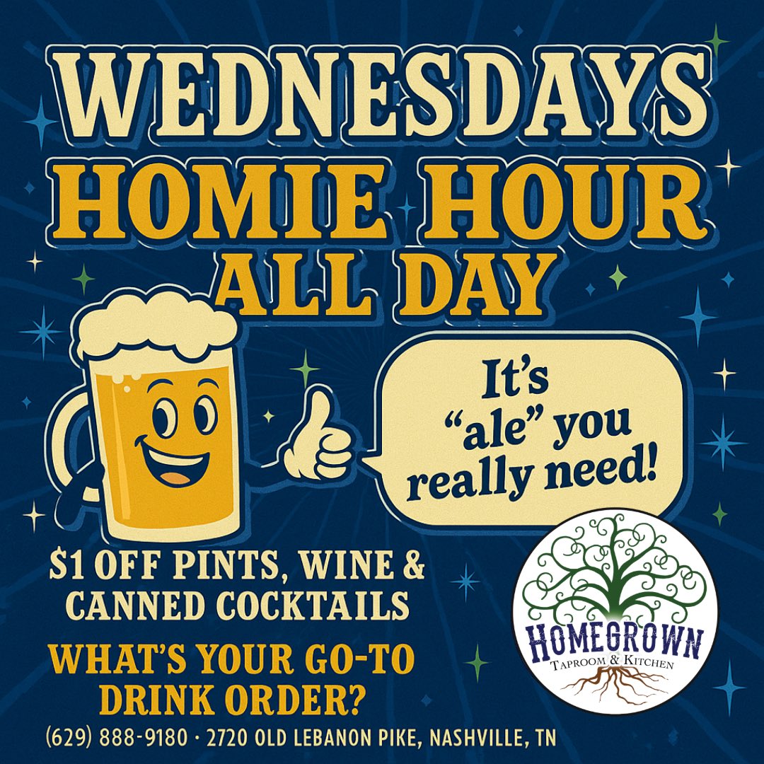 That’s right, we said ALL DAY!🍻