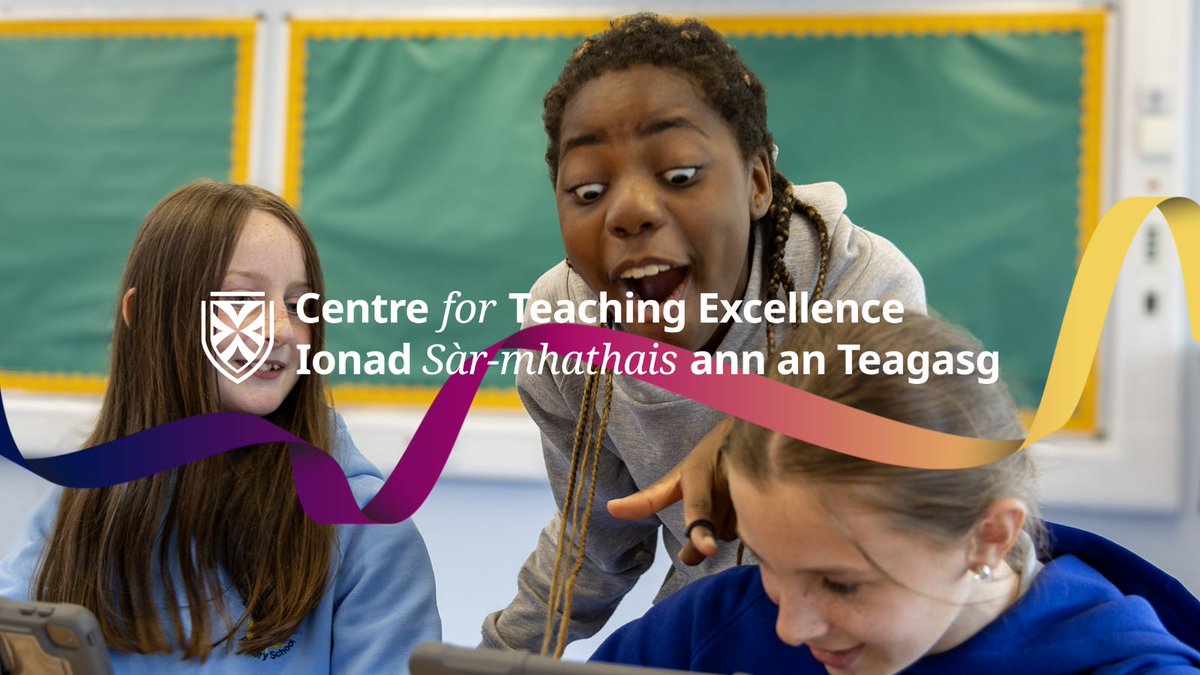 UofGCfTE's tweet image. Take the CfTE National Teacher Survey and tell us how our work can best meet your needs. We want to hear from teachers across Scotland, so please help spread the word!
(English) Take the survey now: uofg.qualtrics.com/jfe/form/SV_2a…
(Gaelic) Lìon an t-suirbhidh: uofg.qualtrics.com/jfe/form/SV_6n…