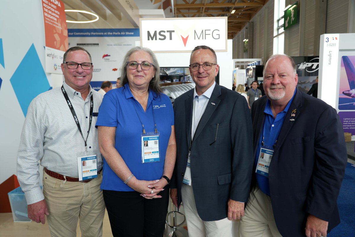 Another Oklahoma win at the Paris Air Show!

MST Manufacturing announced a strategic partnership with Modig Machine Tools to address complex tooling challenges and a long term agreement with CPI Aero for parts manufacturing.

Learn more here: mstmfg.com/blog/partnersh…