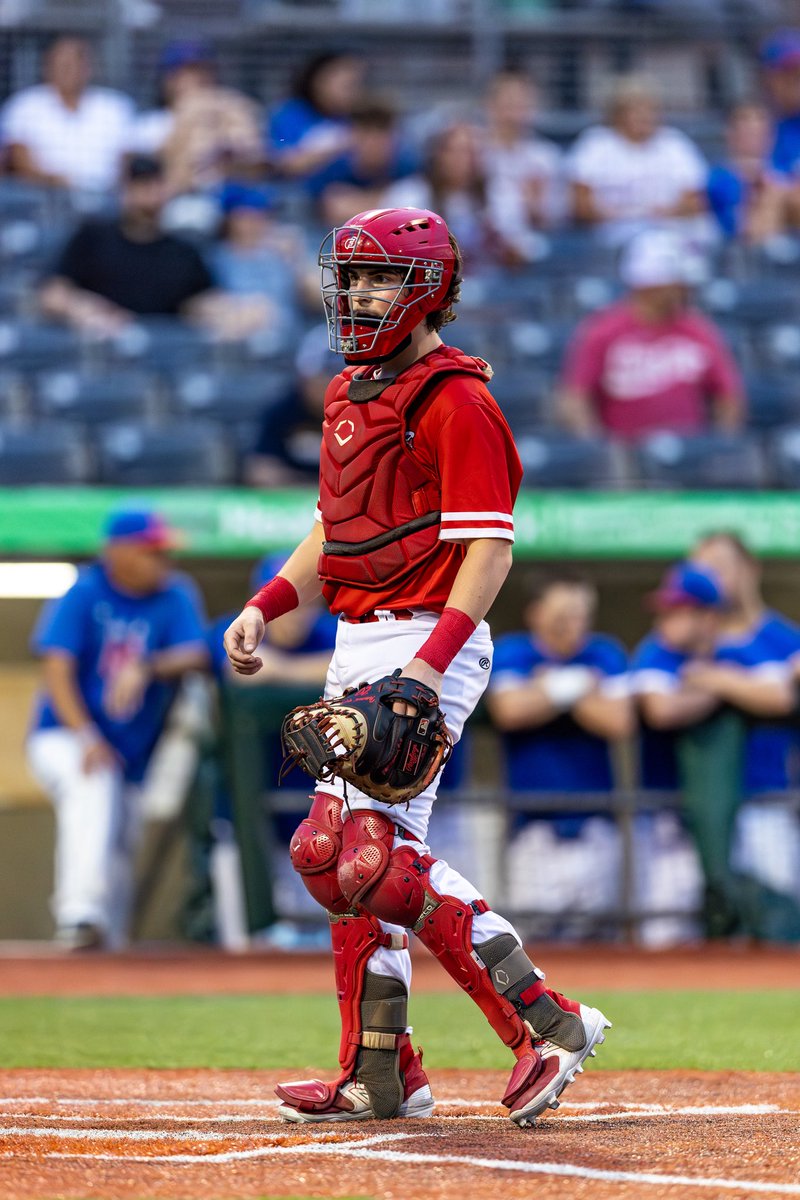 baseballskins22's tweet image. Spotlight-Griffin Dempsey

The Quiet Leader. If you try running, he will gun you down. And behind the plate, he built a wall so big between him &amp;amp; the backstop President Trump would be jealous. 

Griffin will be attending Hocking College - AS degree - Heavy Equipment Management