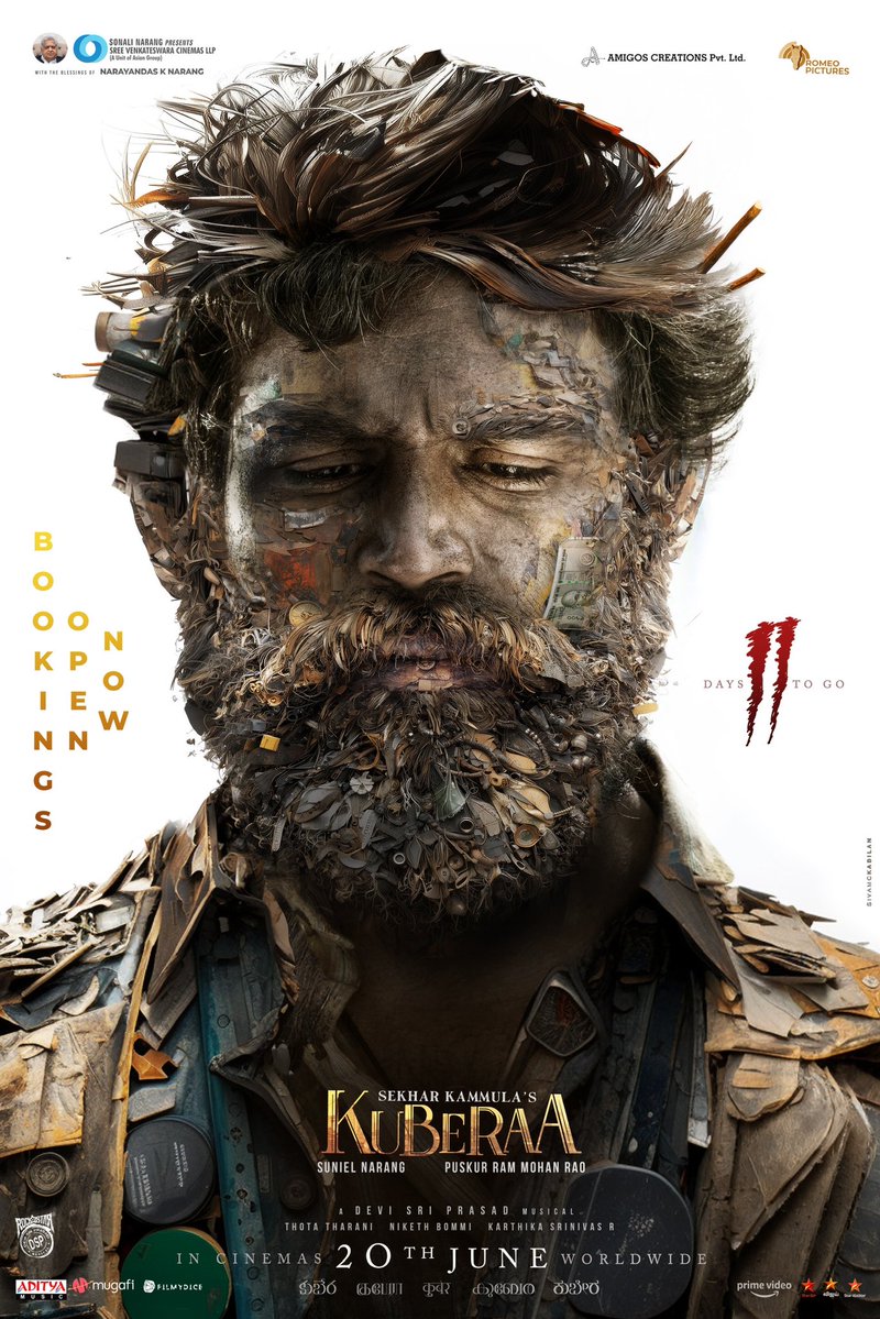 cinima_c's tweet image. #Kubera .. 2 days to go