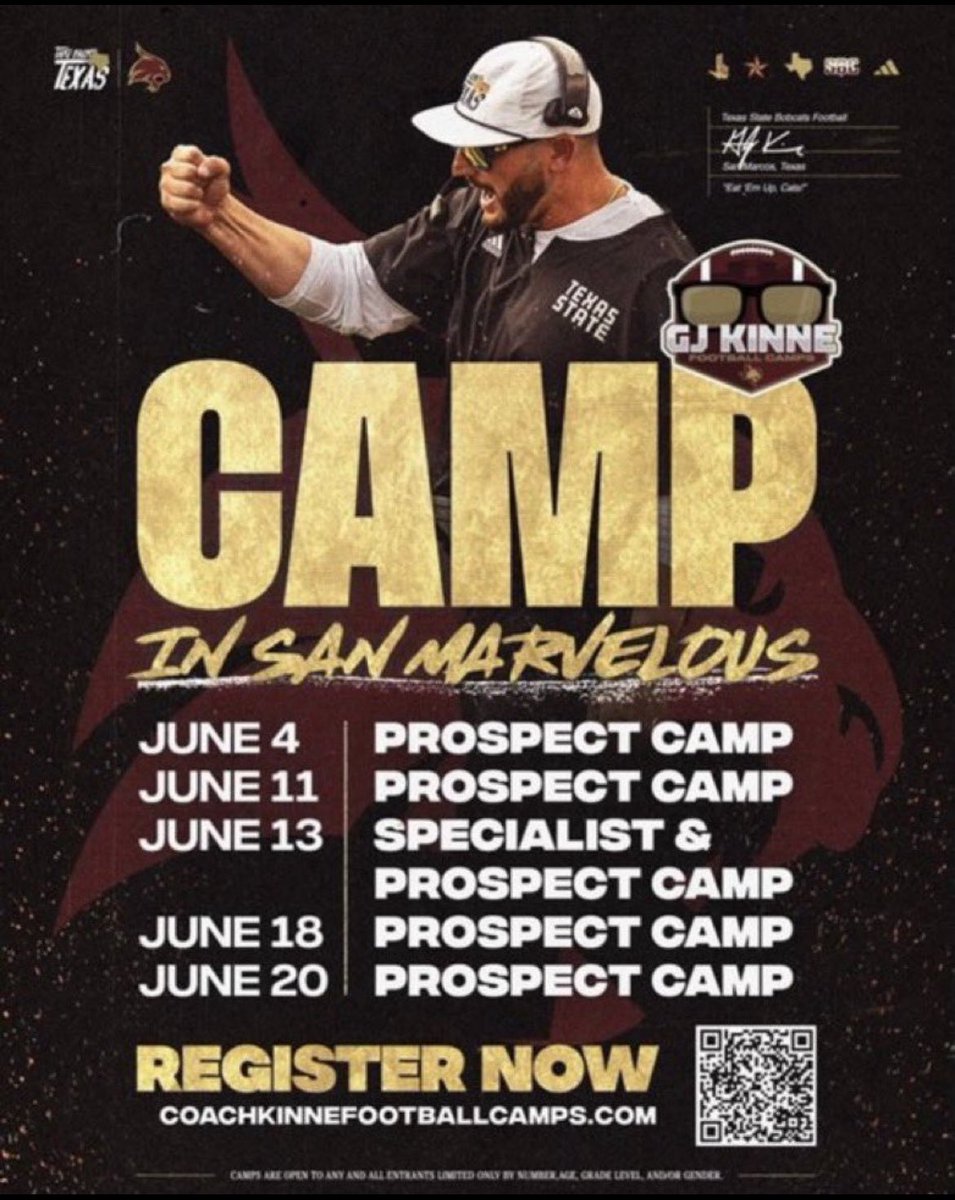Alex Sansone (@alexsansone19) on Twitter photo I'll be at Texas State today at 6!
<a href="/blane_ellis/">Blane Ellis</a> <a href="/ChampionHSFB/">We Are Champion Football</a> <a href="/WACAthletics08/">Charger Athletics</a> <a href="/Bdpeveto/">Bradley Dale Peveto</a> I'll be at Texas State today at 6!
<a href="/blane_ellis/">Blane Ellis</a> <a href="/ChampionHSFB/">We Are Champion Football</a> <a href="/WACAthletics08/">Charger Athletics</a> <a href="/Bdpeveto/">Bradley Dale Peveto</a>