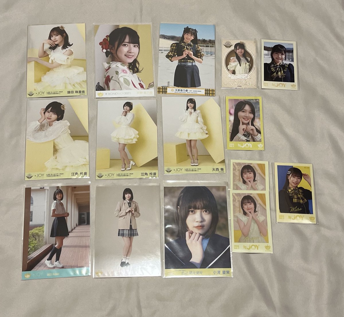 rinchu48's tweet photo. ≒JOY ニアジョイ 生写真 ミニフォト トレ

【譲】画像のもの

【求】天野　冨田

未所持多いためなんでも検討します
お気軽にお声かけください https://t.co/LuhWHWgFb8