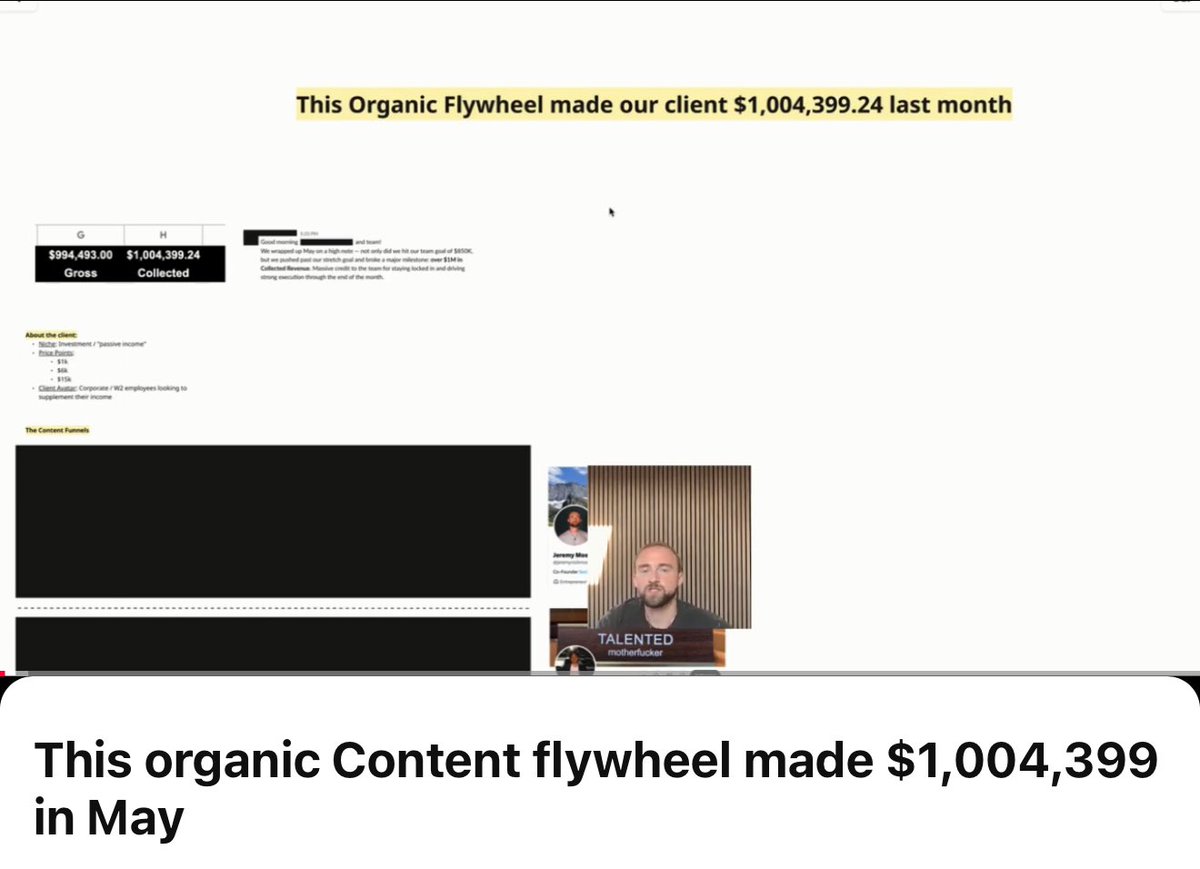 F*ck it

After 5 years working behind the scenes of your favorite info gurus

Growing over 5M followers

And generating $100M+ in info sales

Decided to start sharing the things we learned about content &amp; info-product scaling

Just uploaded my first YT video covering  the organic