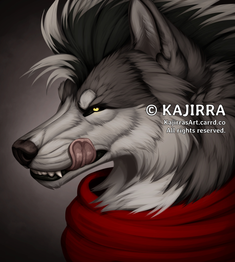 Headshot for Kudrovski on FurAffinity 🐾