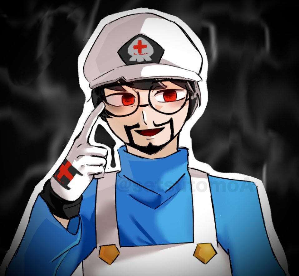 setsutomoA's tweet image. Dr. SMG3
#SMG4 #SMG4fanart #SMG3
