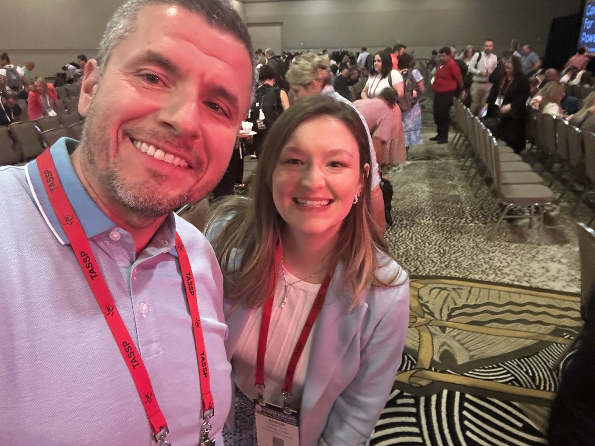It’s going to be a great day of learning .  #TASSP  <a href="/AmandaDanielBio/">Amanda Daniel</a>