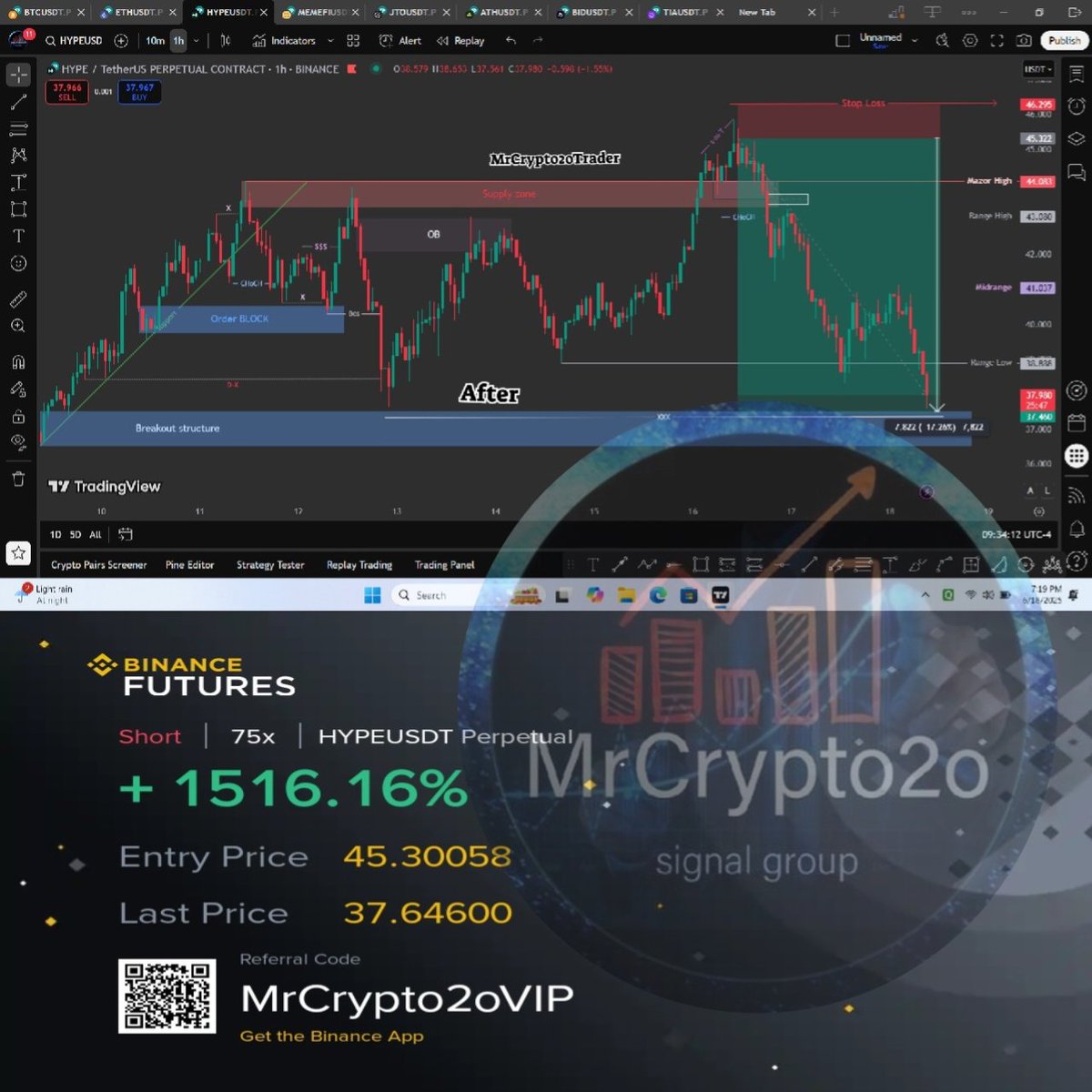 MrCrypto2oTrade tweet picture