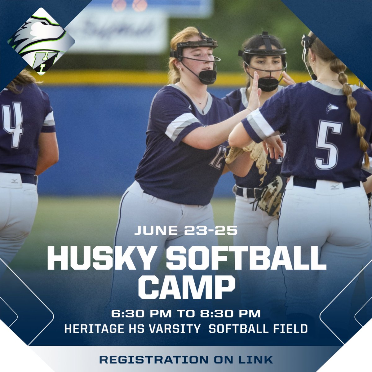 SOFTBALL CAMP: Time is running out to register for the Husky Softball Camp scheduled for June 23-25.  Click on link to register today! …skyathleticboosterclub.boosterhub.com/store/143/26178