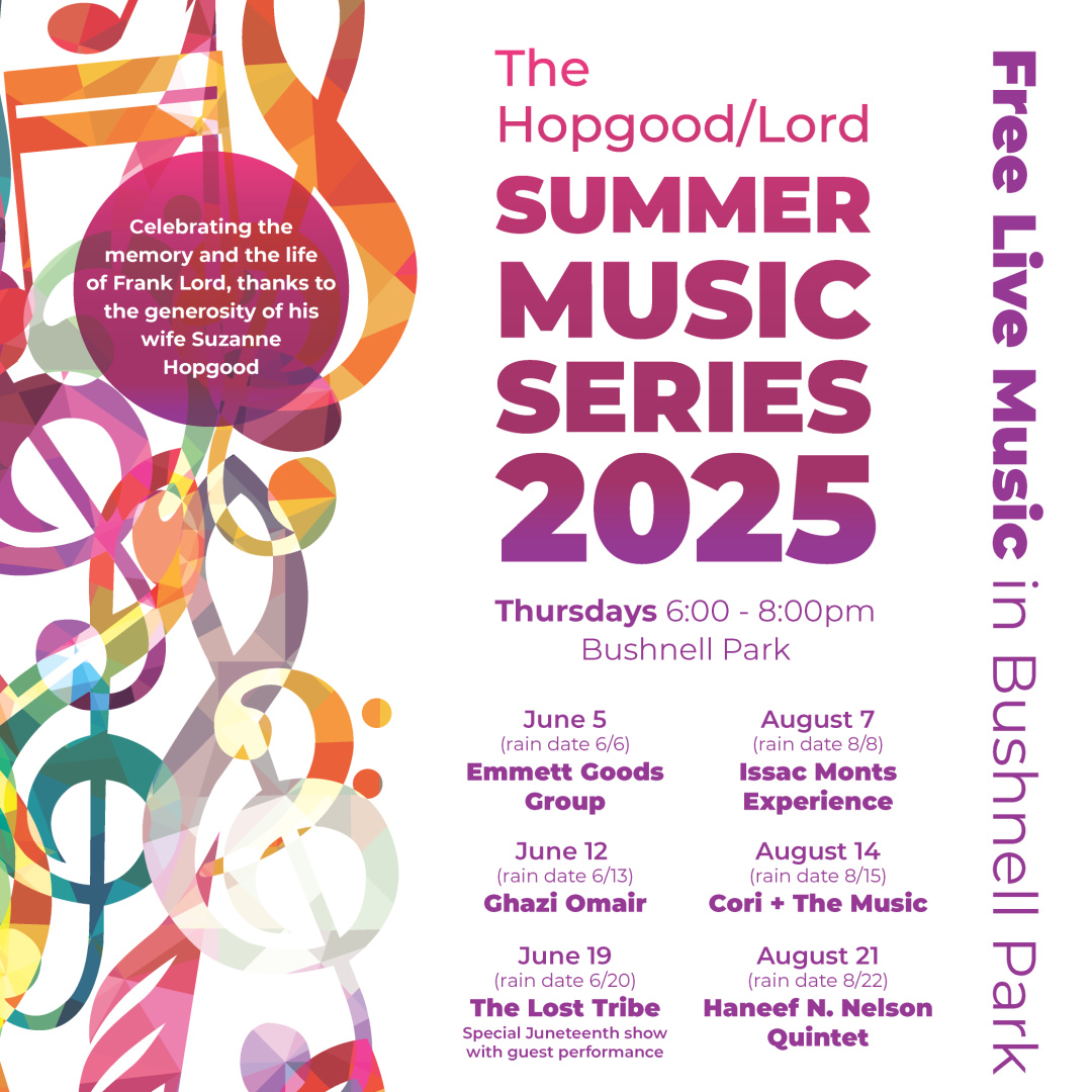 Bushnell Park is bringing the music. 🎤
CTfastrak is bringing YOU! 🚌
Hop on and enjoy the vibes at the Hopgood/Lord Summer Music Series all summer long!

#CTfastrak #CentralCT #SummerInCT #SummerOnTrack #CTfastrakGrooves