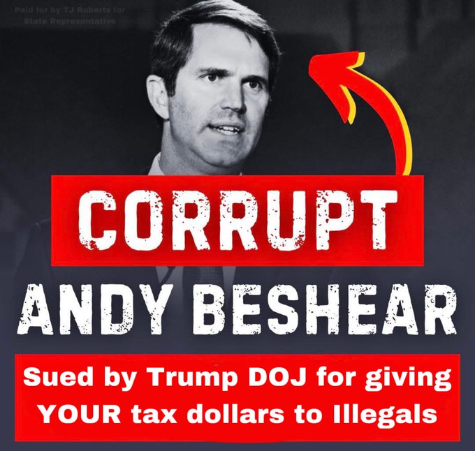 Corrupt Andy Beshear Poster